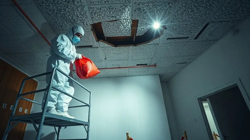 Asbestos Ceiling Removal in Penge — HSE-licensed specialists